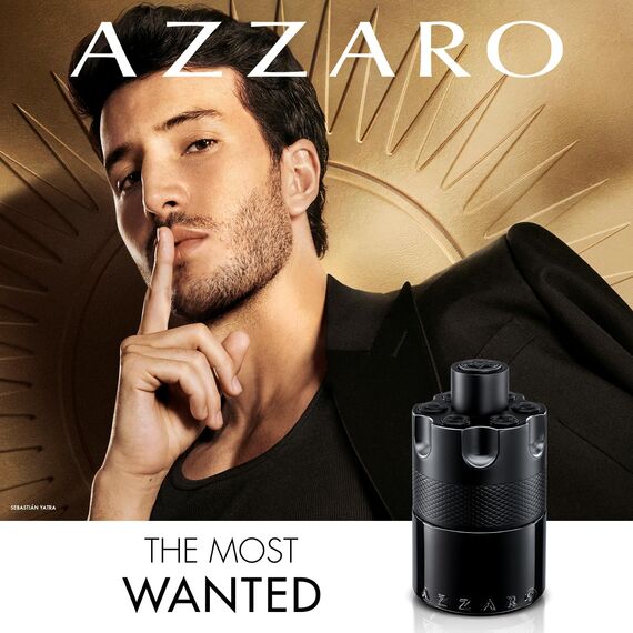 Azzaro The Most Wanted Eau de Parfum Intense, verführerischer, intensiver Herrenduft, würziges Parfüm für Männer, 150 ml