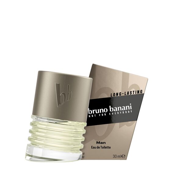 bruno banani Man – Eau de Toilette Natural Spray – Herb-aromatisches Herren Parfüm – 1 er Pack (1 x 30ml)