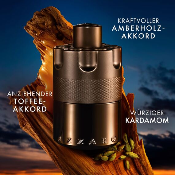 Azzaro The Most Wanted Intense Herren Parfum | Eau de Parfum für Herren | Vaporisateur/Spray | Langanhaltend | Kräftig-würziges Duftspray | 50ML