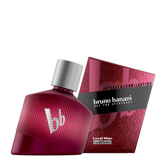bruno banani Loyal Man, Eau de Parfum, Aromatisches Herren Parfum, Extra langanhaltender Duft, 1 x 50ml