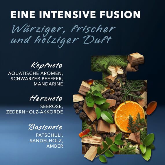 MEXX BLACK Man Eau de Parfume, verführerisch-intensiver Duft mit aquatisch-holzigen Noten für sinnliche Männer, 50ml