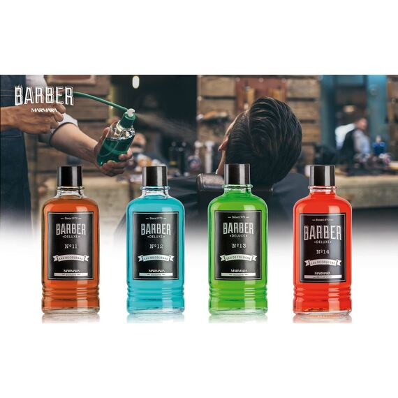 BARBER MARMARA Eau de Cologne Pump-spray Herren (2x 250ml) After Shave Men - Duftwasser - Rasierwasser Männer - Erfrischt kühlt - Herrenduft - Desinfizierend 70° Alkohol (2x No.3)