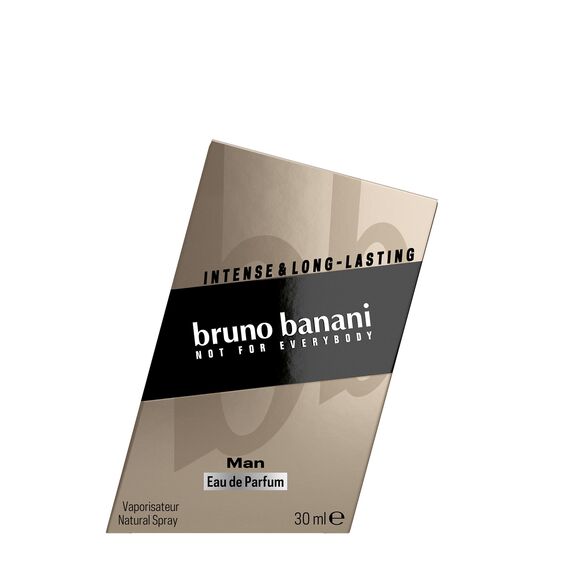 bruno banani Man – Eau de Parfum – Herb-aromatisches Herren Parfüm – 1 er Pack (1 x 30ml)