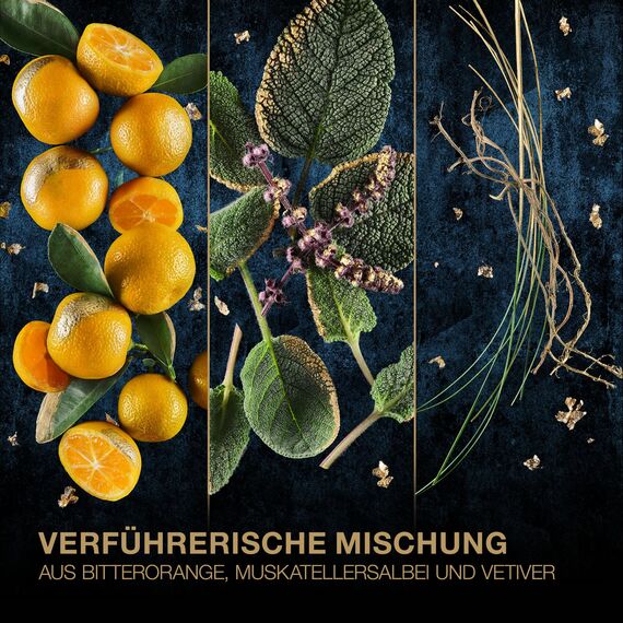 Mexx Black & Gold Limited Edition Man Eau de Toilette, holzig-fruchtiger Herrenduft, 50ml