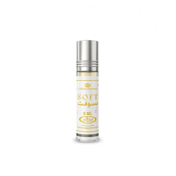 Packung 6 Moschus Parfüm Al Rehab Soft 6ml 100% Öl