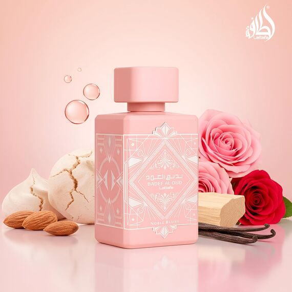 Lattafa Badee Al Oud Noble Blush Eau de Parfum, Spray, Unisex, 100 g