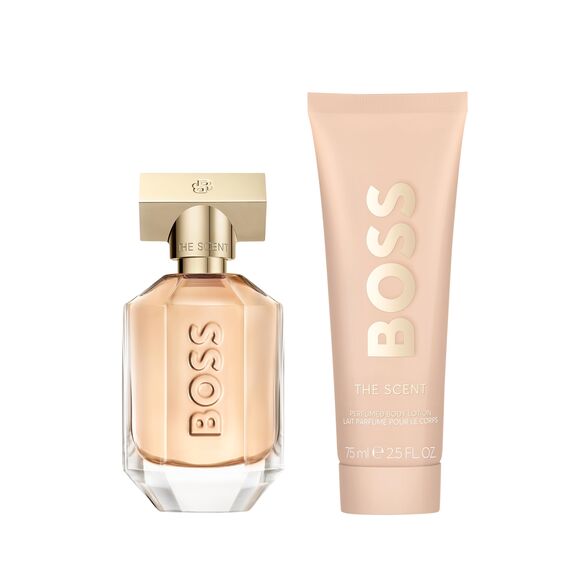 BOSS The Scent Eau de Parfum und Bodylotion für Damen Duo-Geschenkset 50ml + 75ml