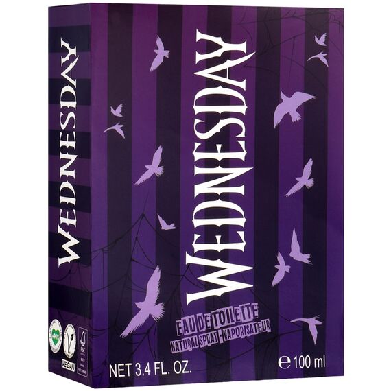 Wednesday Eau de Toilette für Kinder und Jugendliche im Glas-Flakon, 100 ml