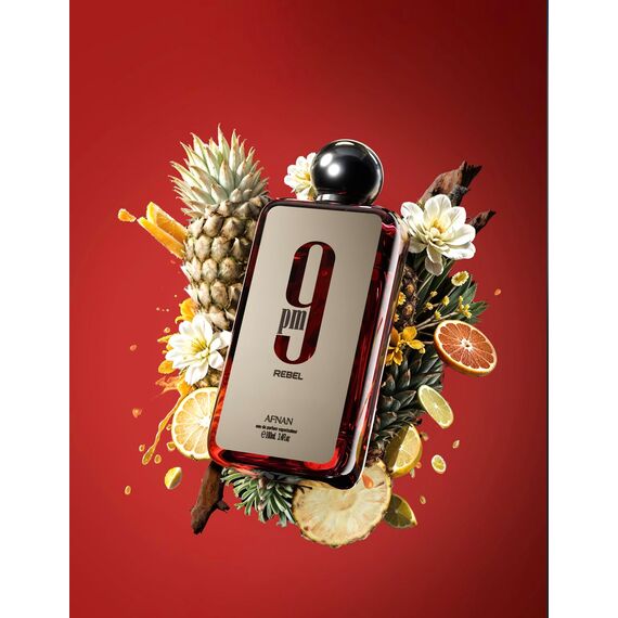 Afnan 9 PM Rebel Unisex Eau De Parfum, 100ml
