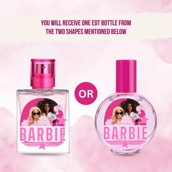 Kinderparfüm Barbie, Eau de Toilette 30ml - blumiger Duft im schönen Parfümflakon