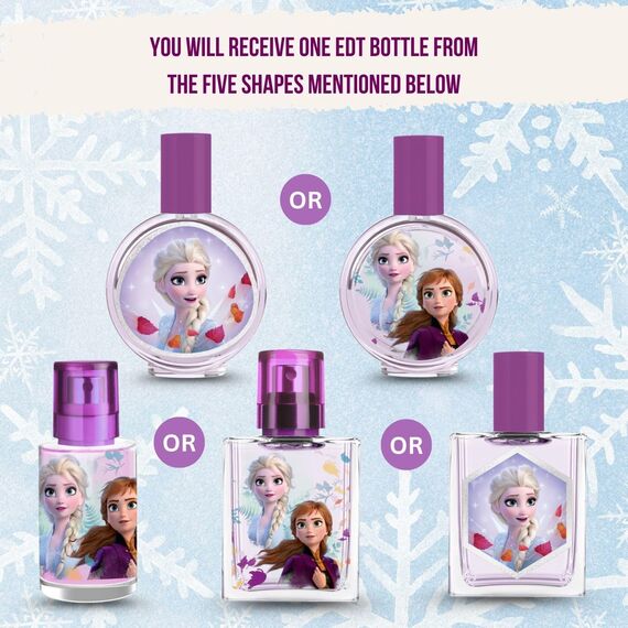 Frozen II Eau de Toilette Natural Spray, Anna & Elsa Parfüm, 30ml