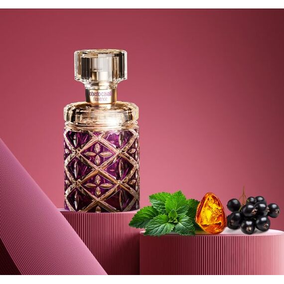 ROBERTO CAVALLI Florence, Eau de Parfum für Damen, Extravaganter Duft, 75 ml