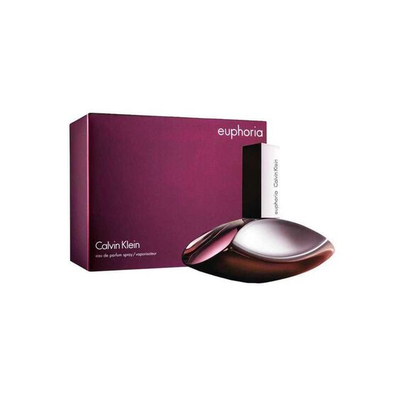 CALVIN KLEIN Euphoria Eau de Parfum for her, orientalisch-blumiger Damenduft, 100ml