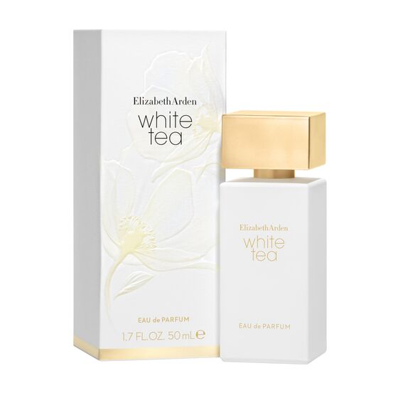 Elizabeth Arden - White Tea, Eau de Parfum, Parfüm mit weißem Tee und einem Meeresbrise-Akkord, blumiger Duft, frisches, weibliches und süßes Aroma, Parfüm für Frauen, 50 ml
