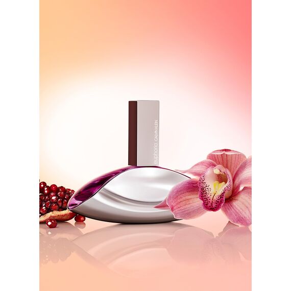 CALVIN KLEIN Euphoria Eau de Parfum for her, orientalisch-blumiger Damenduft, 100ml