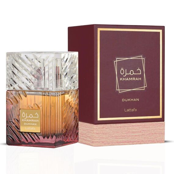 Lattafa Khamrah Dukhan for Uni Eau de Parfum Spray, 100 ml