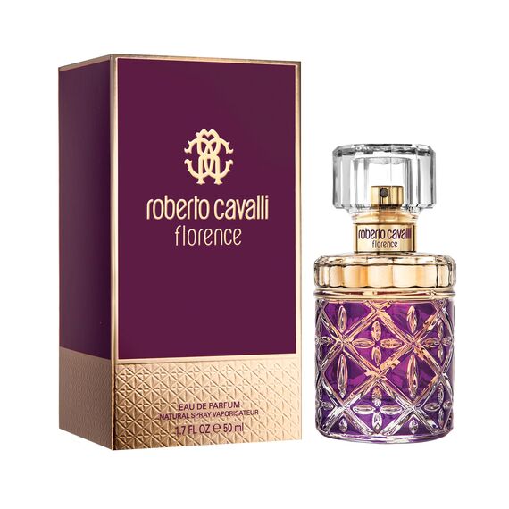 ROBERTO CAVALLI Florence, Eau de Parfum für Damen, Extravaganter Duft, 50 ml