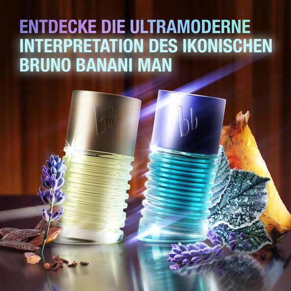 bruno banani bb Energy Eau de Parfum für Ihn, holziger, maskuliner Fougère-Duft, der Selbstvertrauen weckt, vegane Formel, 30 ml