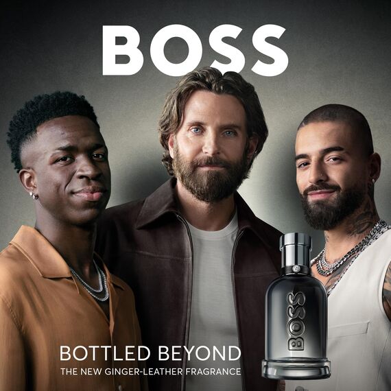 BOSS Bottled Beyond Eau de Parfum – Holziges Cologne für Herren – Mit Noten von Ingwer und Leder – Langanhaltender Duft, 100ml