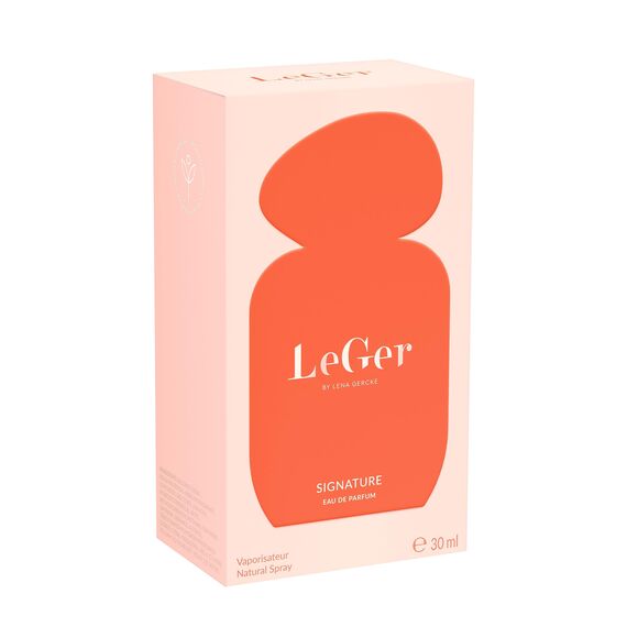 LeGer Signature Eau de Parfum, sinnlich-femininer Duft für Frauen mit Mandel, Zedernholz und Moschus