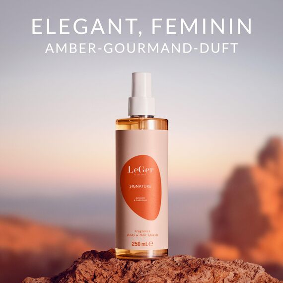 LeGer Signature Eau de Parfum, sinnlich-femininer Duft für Frauen mit Mandel, Zedernholz und Moschus