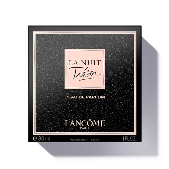 Lancôme La Nuit Trésor Eau de Parfum, verführerischer Gourmand-Damenduft mit schwarzer Rose und Vanille-Orchidee, 30ml