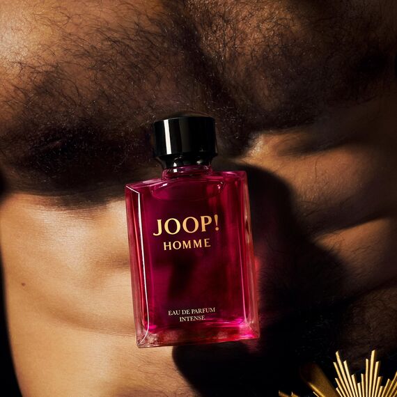 Joop! Homme Eau de Parfum Intense – Ambrierter Fougère-Duft für Herren – Mit Noten von Rose, Geranium und Tonkabohne – Langanhaltender Duft, 75ml