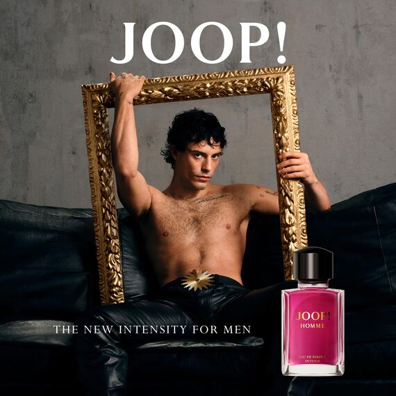 Joop! Homme Eau de Parfum Intense – Ambrierter Fougère-Duft für Herren – Mit Noten von Rose, Geranium und Tonkabohne – Langanhaltender Duft, 75ml