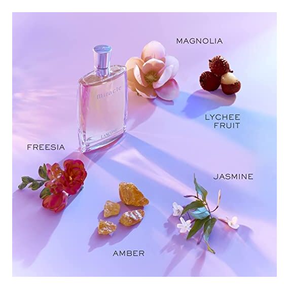 Lancôme Miracle Eau de Parfum, fruchtig-frischer Damenduft mit Litschi, Magnolie und Jasmin, für den Alltag oder besondere Anlässe, 100ml