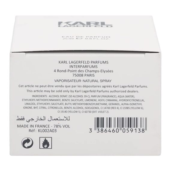 KARL LAGERFELD Duo for Women, Eau de Parfum 25ml