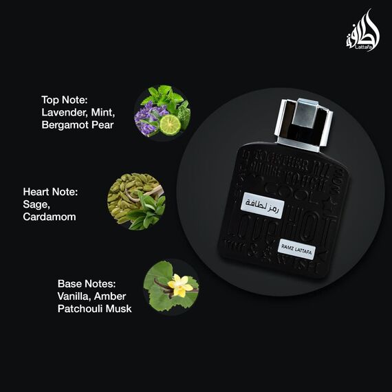 Ramz Lattafa Silber, 100 ml