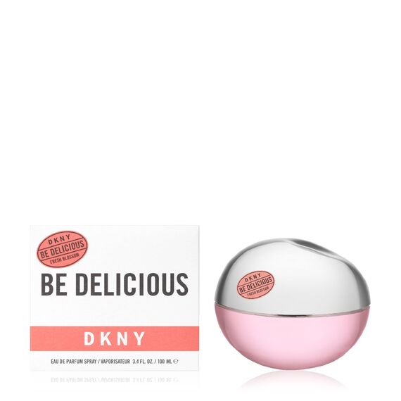 DKNY Be Delicious Fresh Blossoom, Eau de Parfum für Damen, Fruchtig-Blumiger Duft mit Grapefruit, Lang Anhaltend, Donna Karan New York, 100 ml