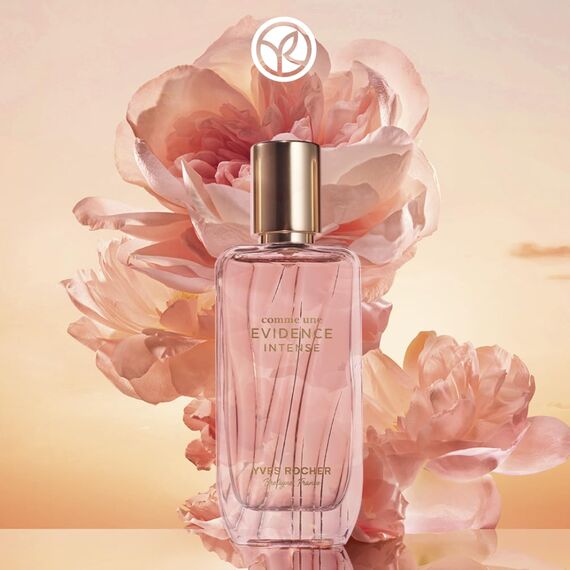 Yves Rocher COMME UNE EVIDENCE - Eau de Parfum Intense für Damen - Blumiger Chypre-Duft mit Rose, weißen Hölzern & Jasmin - Intensiv und langanhaltend - 50 ml