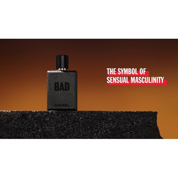 Diesel Bad Parfüm Herren| Eau de Toilette| Männer Parfum| Parfume Men| Herrenparfum| Diesel Parfum Männer| Natural Spray| Aromatisch und holziger Duft | 100ml Geblümt