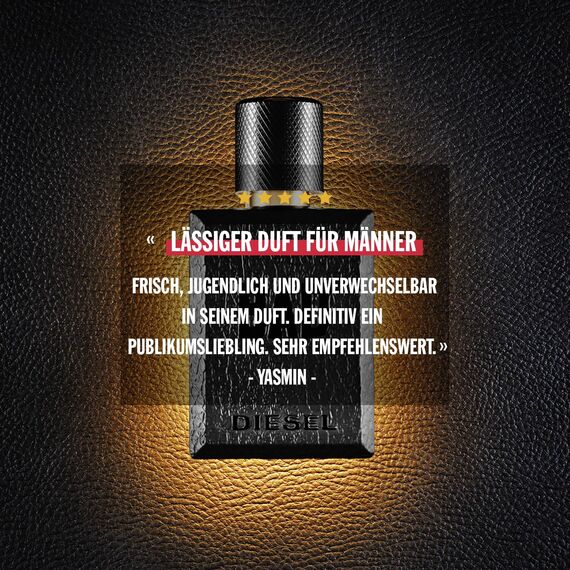 Diesel Bad Parfüm Herren| Eau de Toilette| Männer Parfum| Parfume Men| Herrenparfum| Diesel Parfum Männer| Natural Spray| Aromatisch und holziger Duft| 50 ml