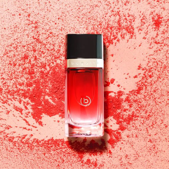 Bugatti ELEGANZA ROSSA EdP 60ml I Sinnliches Damen Parfüm für Jedes Alter und Jeden Anlass I Verführerische Kombination aus Pfirsich, Iris & Vanille I Floral & Fruchtig