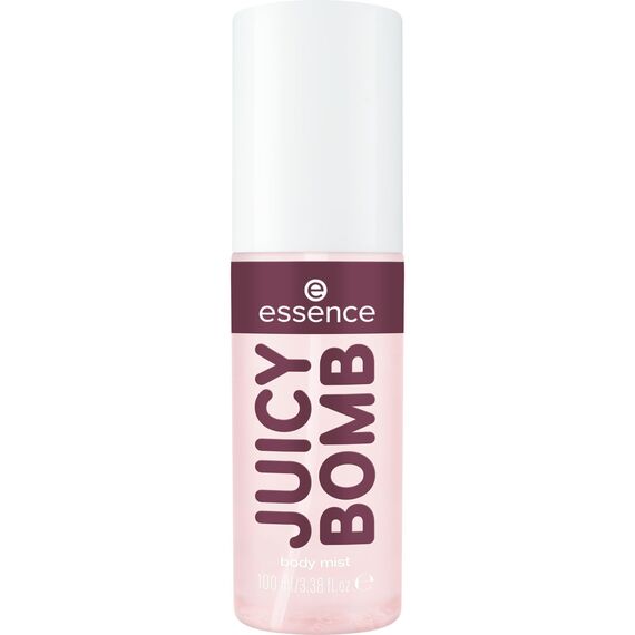 essence JUICY BOMB sweet drop body mist, Eau de Toilette, Nr. 104, Pink, vegan, ohne Mikroplastikpartikel, ohne Konservierungsstoffe, glutenfrei, 1er Pack (100ml)