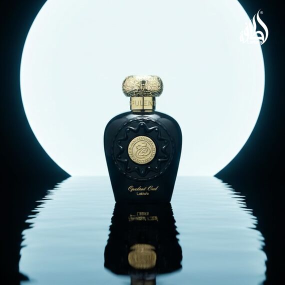 Lattafa Halal Attar Opulent Oud Musk Blue Black White Eau de Parfum, Zerstäuber, 100 ml (Parfum,100ml(1erPack))