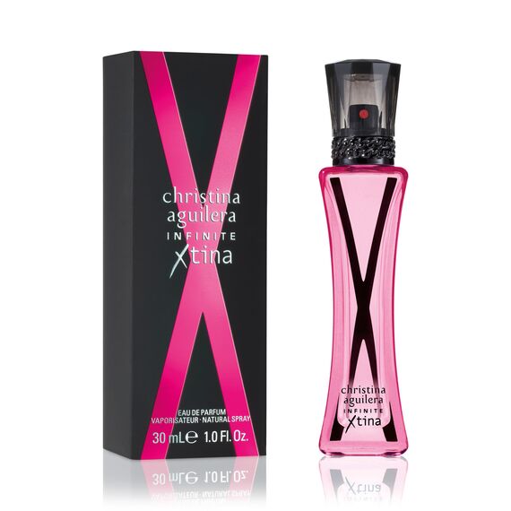 Christina Aguilera - Infinite Xtina, Eau de Parfum, Sprayduft, Fruchtig-blumiger Amber mit Noten von Rosa Guave, Rosa Jasmin und Modernem Amber, Parfüm für Frauen, 30 ml