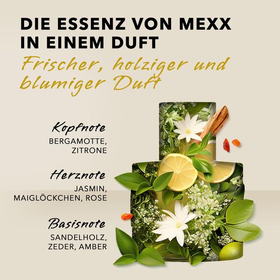MEXX WOMAN Eau de Toilette, blumig-frischer Duft für die moderne, optimistische Frau, 40ml