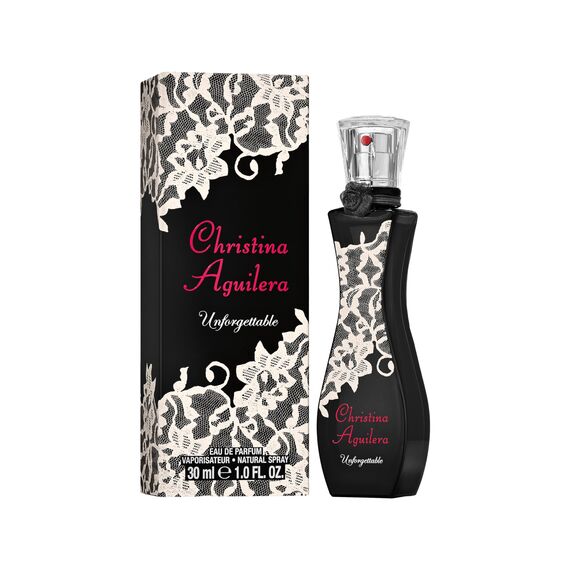 Christina Aguilera - Unforgettable Eau de Parfum, Parfum mit Noten von Nachtblühender Jasmin, Parfüm für Damen, 30ml