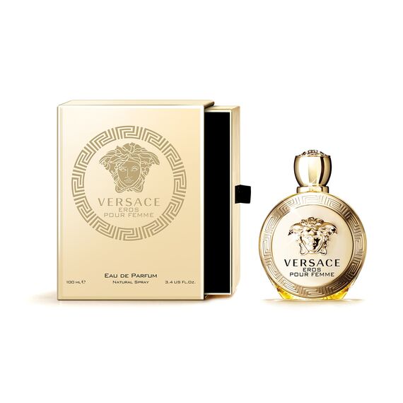 Versace Eros pour Femme, Eau de Parfum, Vaporisateur / Spray 100 ml, 1er Pack (1 x 0.318 kg)