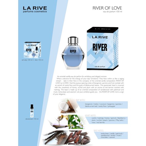La Rive River of Love 100 ml Eau de Parfum