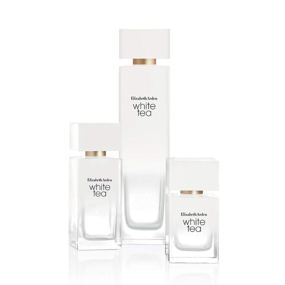 Elizabeth Arden - White Tea, Eau de Toilette Spray, Parfüm mit italienischer Mandarine, Weißer Tee-Extrakt und Madrasholz, blumig, feminin und süß, weiche Wärme, Parfüm für Damen - 50 ml