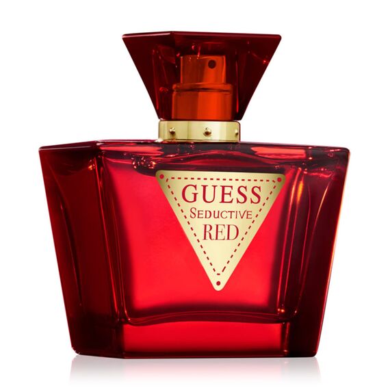 GUESS Seductive Red, Eau de Toilette für Damen, Blumig-Fruchtiger Gourmandduft, Sinnlicher Duft, Lang Anhaltend, 50 ml