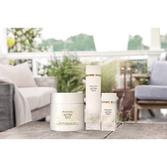 Elizabeth Arden - White Tea, Eau de Toilette Spray, Parfüm mit italienischer Mandarine, Weißer Tee-Extrakt und Madrasholz, blumig, feminin und süß, weiche Wärme, Parfüm für Damen - 50 ml