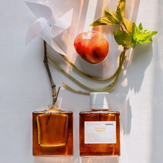 KORRES OCEANIC AMBER Eau De Toilette für Herren, maskuliner & orientalischer Herrenduft, vegan, 50 ml