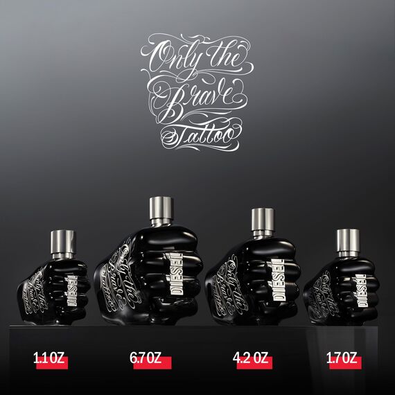 Only the Brave Tattoo Parfüm für Herren Eau de Toilette Spray Langanhaltend Holzig-markanter Männer Duft, Zitrus