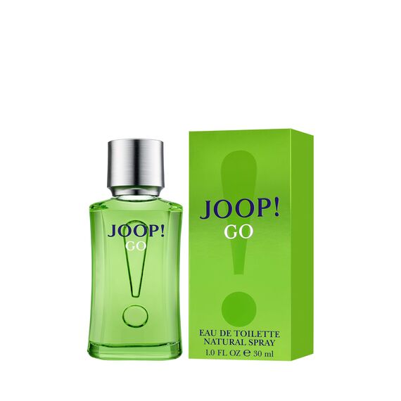 JOOP! Go! Eau de Toilette for him, holzig-fruchtiger Herrenduft, ein Energiekick in Form eines EdT-Sprays, 30ml