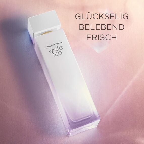 Elizabeth Arden - White Tea, Eau de Toilette Spray, Parfüm mit italienischer Mandarine, Weißer Tee-Extrakt und Madrasholz, blumig, feminin und süß, weiche Wärme, Parfüm für Damen - 100 ml